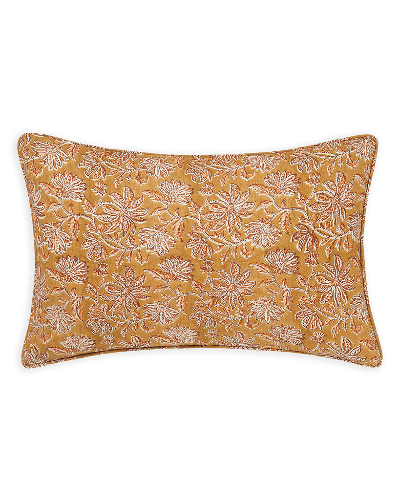 Uluwatu Spice linen cushion 35x55cm