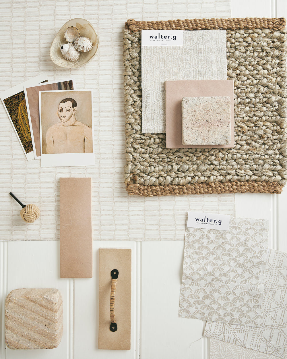 Thebes Limestone Wallpaper