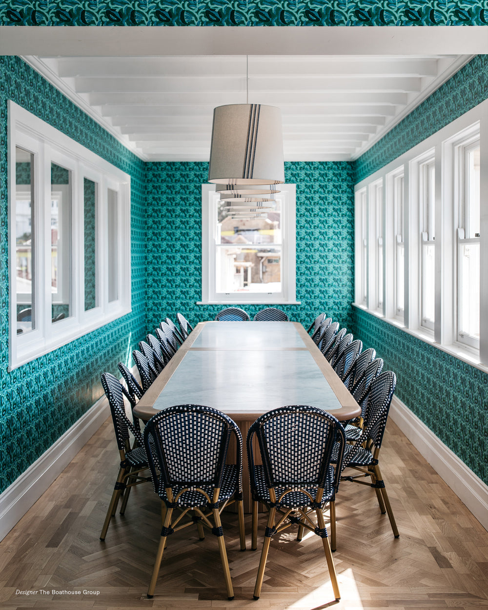 Marbella Malachite Wallpaper